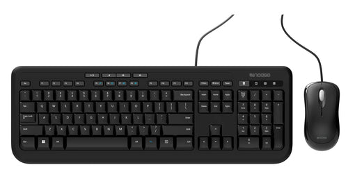 Incase Desktop 600 – Tastatur-Maus-Set – 100% – kabelgebunden – USB – QWERTZ (DE) – schwarz