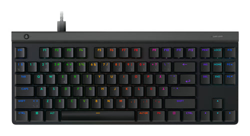 Logitech G G515 – Tastatur TKL – Mechanisch, RGB – Kabelgebunden – USB-C – QWERTY (Nordic) – Ohne Ziffernblock