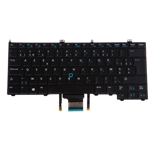 Origin Storage KB-RPTG6 – Notebook-Ersatztastatur – beleuchtet – AZERTY (BE) – für Dell Latitude 5490
