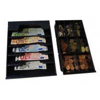 apg Solutions VPK-15B-26-BX – Kassenladen-Einsatz, 5 Scheine/8 Münzen, 305×241×56 mm, für Vasario 1313