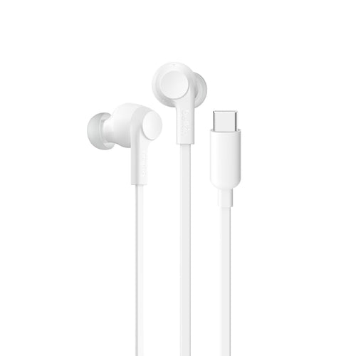 Belkin Soundform – In-Ear Kopfhörer – USB-C, ANC – Weiss