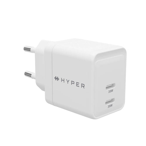 HYPER HJG35EU USB-Wandladegerät 35 W – USB-C×2, PPS, GaN