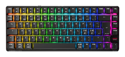 CHERRY K33 Compact FS – Tastatur – kabellos – QWERTY (Nordic) – Schwarz