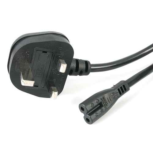 StarTech.com Netzkabel, UK-Stecker auf IEC C7, 1 m