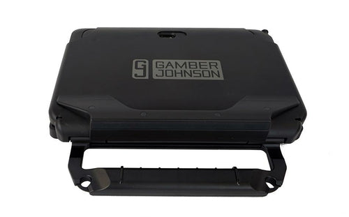 Gamber-Johnson Hartschalenkoffer – 7160-1615-00, Gummi/Stahl, Schwarz