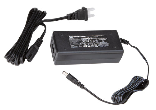 Crestron PW-2420RU Netzteil 60 W (24 V, 2,5 A) – 2,1 mm Hohlstecker – für Crestron-Geräte – schwarz