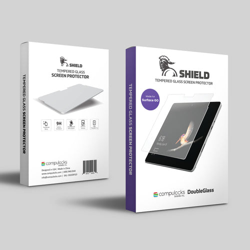 Compulocks Panzerglas-Schutzfolie für Microsoft Surface Go – Gehärtetes Glas, kratzresistent