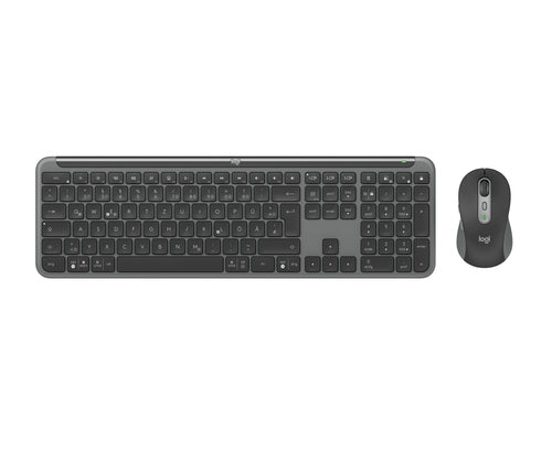 Logitech Signature Slim Combo MK950 – Tastatur, DE-Layout (DE), Grau