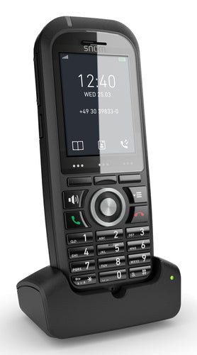 Snom M70 – DECT-Mobilteil, Bluetooth, 3,5 mm Klinke, Schwarz