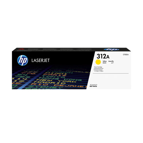 HP Toner 312A – Gelb, 2700 Seiten – für Farb-Laserdrucker/Multifunktionsgeräte