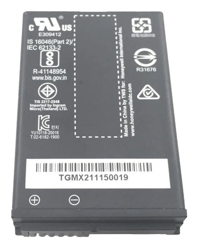 Honeywell Akku Li-Ion 3,8 V 2850 mAh, 10,8 Wh – für Sl22H/Sl42H/Dolphin 70E und andere