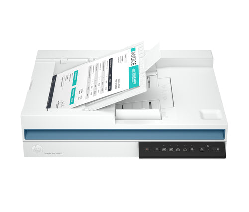 HP ScanJet Pro 3600 f1 – Flachbett + ADF, A4, Duplex, 30 Seiten pro Minute, ADF 60 Blatt, USB, 1'200 dpi