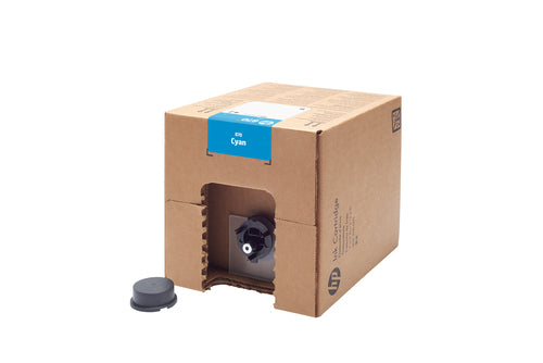 HP Tintenpatrone 870 5L, Cyan, XL – für PageWide XL Pro