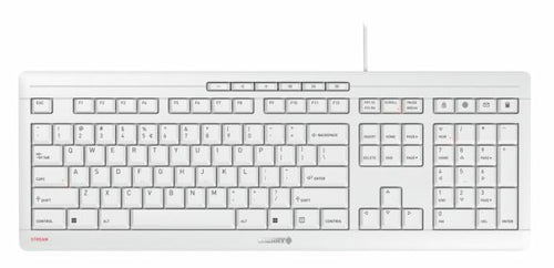 CHERRY 12033074 – Tastatur, kabelgebunden (USB-A), Grau