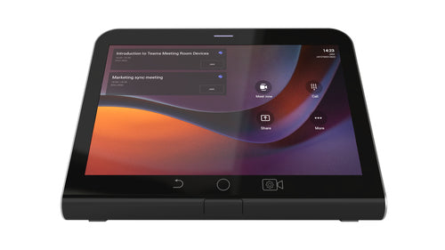 AudioCodes RX-PAD – Touchpanel – 8,0", Android, Bluetooth, Ethernet/LAN, Schwarz, für Microsoft Teams Rooms