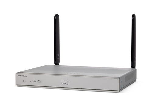 Cisco C1117-4P DSL-Gateway – RJ-11 (VDSL), Ethernet-WAN, 4× RJ-45 (Gigabit), USB 3.2 Gen 1