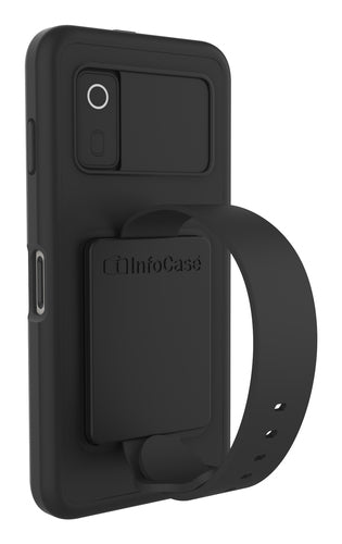 InfoCase Rugged-Case – für Zebra EM45, PC+TPU+Silikon, schwarz