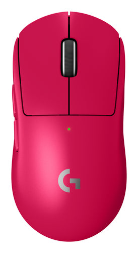 Logitech G PRO X SUPERLIGHT 2 – Gaming-Maus – Kabellos (2,4 GHz), 32000 DPI, Rechts, Magenta