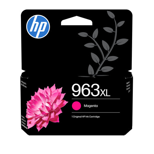 HP 963XL Magenta Tintenpatrone (Original) – 1600 Seiten – für HP OfficeJet Pro 9010/9012/9014 … – 3JA28AE