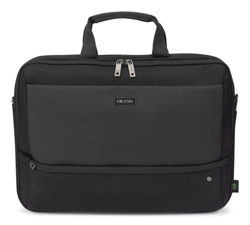 DICOTA Top Traveller FIVE Notebook-Tasche bis 14" – Verschliessbar, Trolley-Band – Schwarz