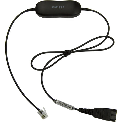 Jabra SMART CORD QD – Headset-Kabel (QD → RJ10, 80 cm)