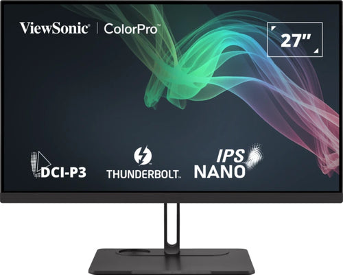 Viewsonic VP2776T-4K – Monitor, 27" 4K UHD, IPS, 100% sRGB, ergonomischer Stand