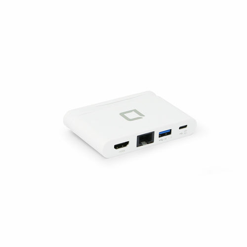 DICOTA D31730 Multiport-Adapter – USB-C, HDMI, 1× USB-A, 100 W PD, GbE