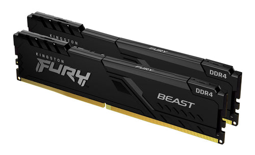 Kingston Technology Kingston FURY Beast – 64 GB (2×32 GB) DDR4‑3200 CL16, 288‑Pin DIMM