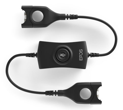 EPOS AMS 01 – Headset-/Audio-Adapter, Stummschalter (Easy Disconnect), für Headsets