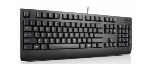 Lenovo PREFERRED PRO II – Tastatur, kabelgebunden (USB-A), DE-Layout (DE), Schwarz
