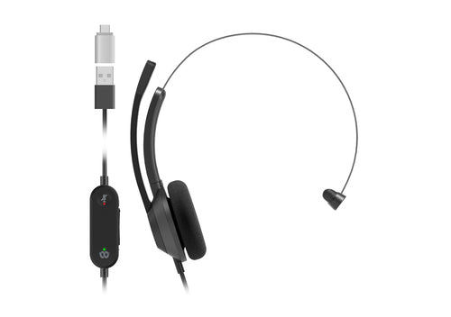 Cisco 321 – Mono Headset, On-Ear – USB-C – Schwarz