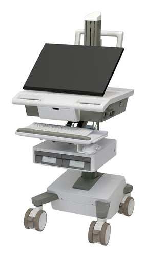 Ergotron MOSAIC FLEX ARM CART TIER 1 STD 2 – Bodenständer/TV-Wagen