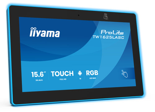 iiyama ProLite TW1625LASC-B3PNR – 15,6", Full HD, 450 cd/m², IPS