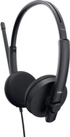 DELL WH1022 Office-Headset – On-Ear, Stereo, Kabelgebunden, Schwarz