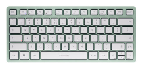 Cherry KW 7100 MINI BT – Tastatur, kabellos (Bluetooth), 60%, Grün