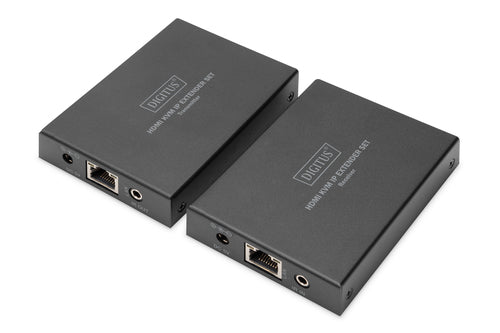Digitus DS-55507 – HDMI KVM-Extender über IP, bis 150 m, 1920 × 1200, 6,75 Gbit/s, Set, H.265
