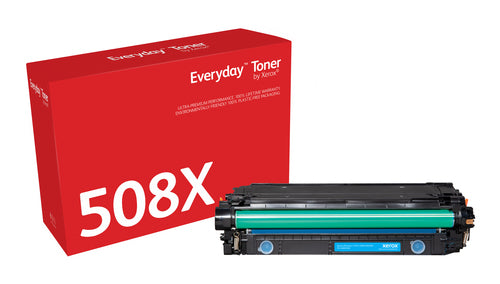 Xerox Toner 508X – Cyan – für HP Color LaserJet