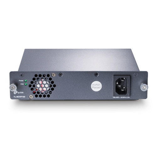 TP-Link TL-MCRP100 Redundantes Netzteil 75 W – für TL-MC1400 – schwarz