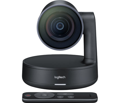 Logitech Rally Webcam – 4K Ultra HD, 60 fps, Autofokus, USB, HDR – Schwarz