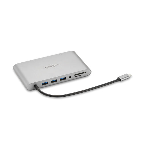 Kensington UH1440P Multiport-Adapter – USB-C, DP/HDMI/VGA, 3× USB-A, 85 W PD, GbE, für Windows/Mac/iPadOS