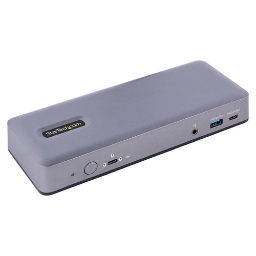 StarTech.com Dockingstation – USB-C, 2× DP, 2× HDMI, 5× USB-A, 60 W PD, GbE, 3,5 mm Audio, für ChromeOS