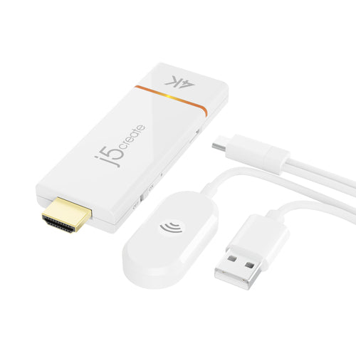 j5create Screencast – Wireless-Display-Adapter, 4K