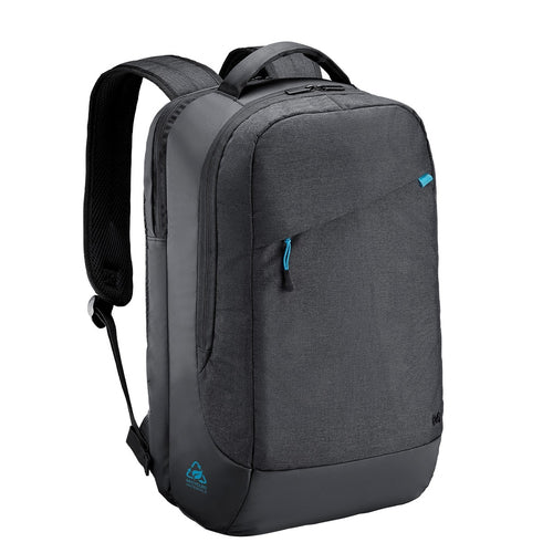 Mobilis Trendy – Notebook-Rucksack – für 14–17"-Notebook, rPET (35% recycelt), schwarz