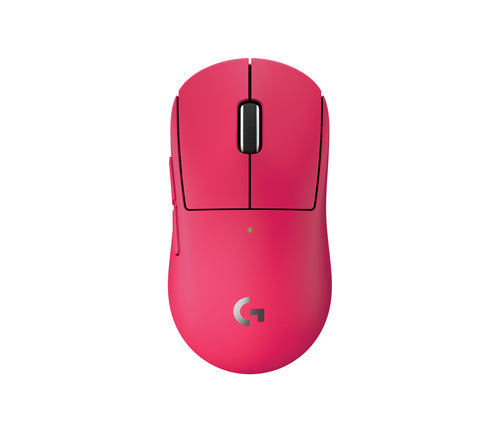 Logitech G PRO X SUPERLIGHT 2C – Gaming-Maus – Kabellos (2,4 GHz), 44000 DPI, beidhändig, Pink