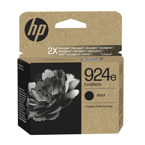 HP 924e EvoMoreXL Schwarz Tintenpatrone (Original) – 1'000 Seiten – für 924e
