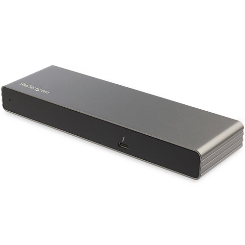 StarTech.com Dockingstation – Thunderbolt 3, 2× DP, 1× HDMI, 1× VGA, 2× USB-A, 85 W PD, GbE, für Windows/Mac