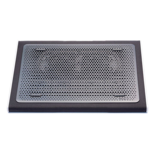 Targus Laptop-Ständer – für Notebooks 15–17", Neopren, 2 Lüfter – Schwarz/Grau