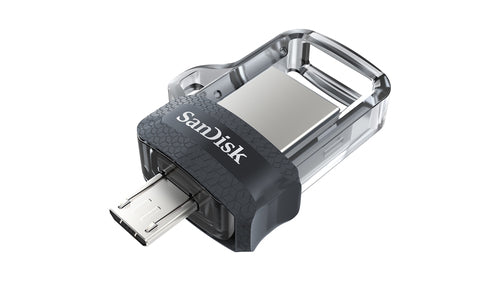 SanDisk Ultra Dual Drive m3.0 USB-Stick – 128 GB, USB 3.0, Dual-Connector