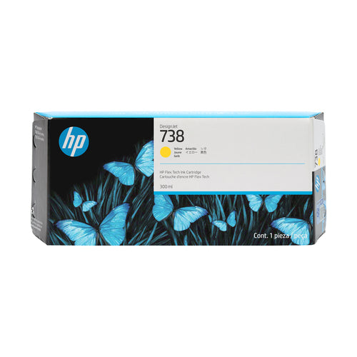 HP Tintenpatrone 676M8A, Gelb, 300 ml