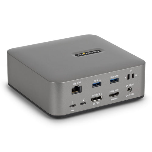 StarTech.com 215UE-TB5USB4 Dockingstation – Thunderbolt 5, 1× DP, 1× HDMI, 3× USB-A, 2× USB-C